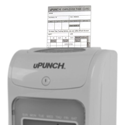 uPunch 100 uPunch Time Cards for HN4000 - Image 4